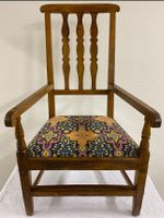 Fauteuil en Bois Style Rustique Époque 1850