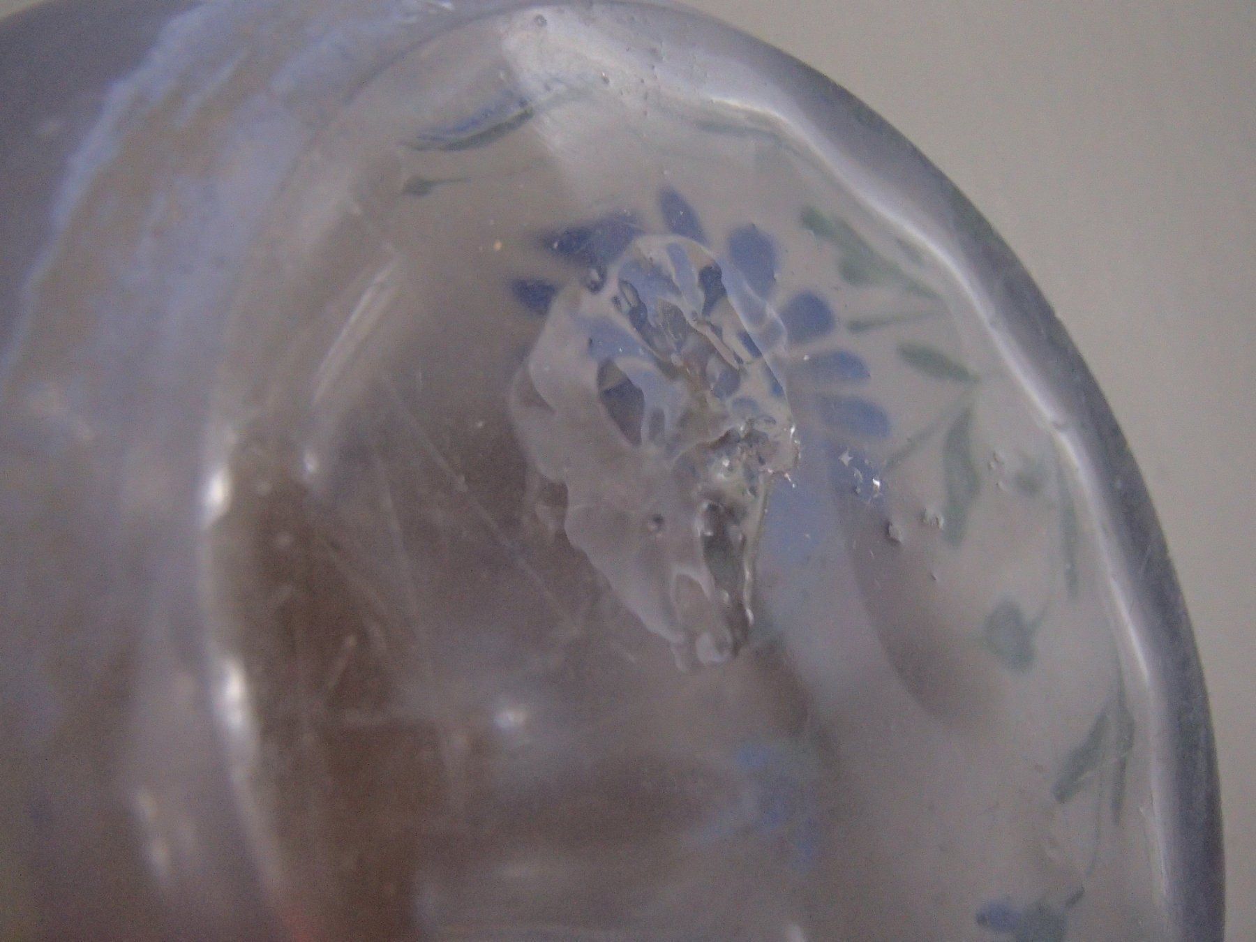 Portacenere: Glas Aschenbecher Margeriten handgemalt – Usato da Schöfflisdorf venduto da pullux 6