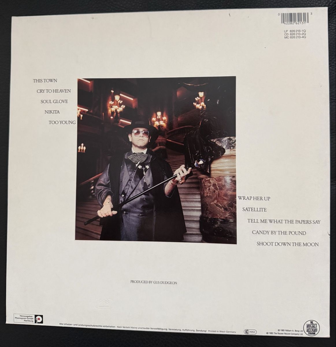 Schallplatten: Elton John Ice on Fire LP Schallplatte – Gebraucht aus Goldach von Donpancho 1