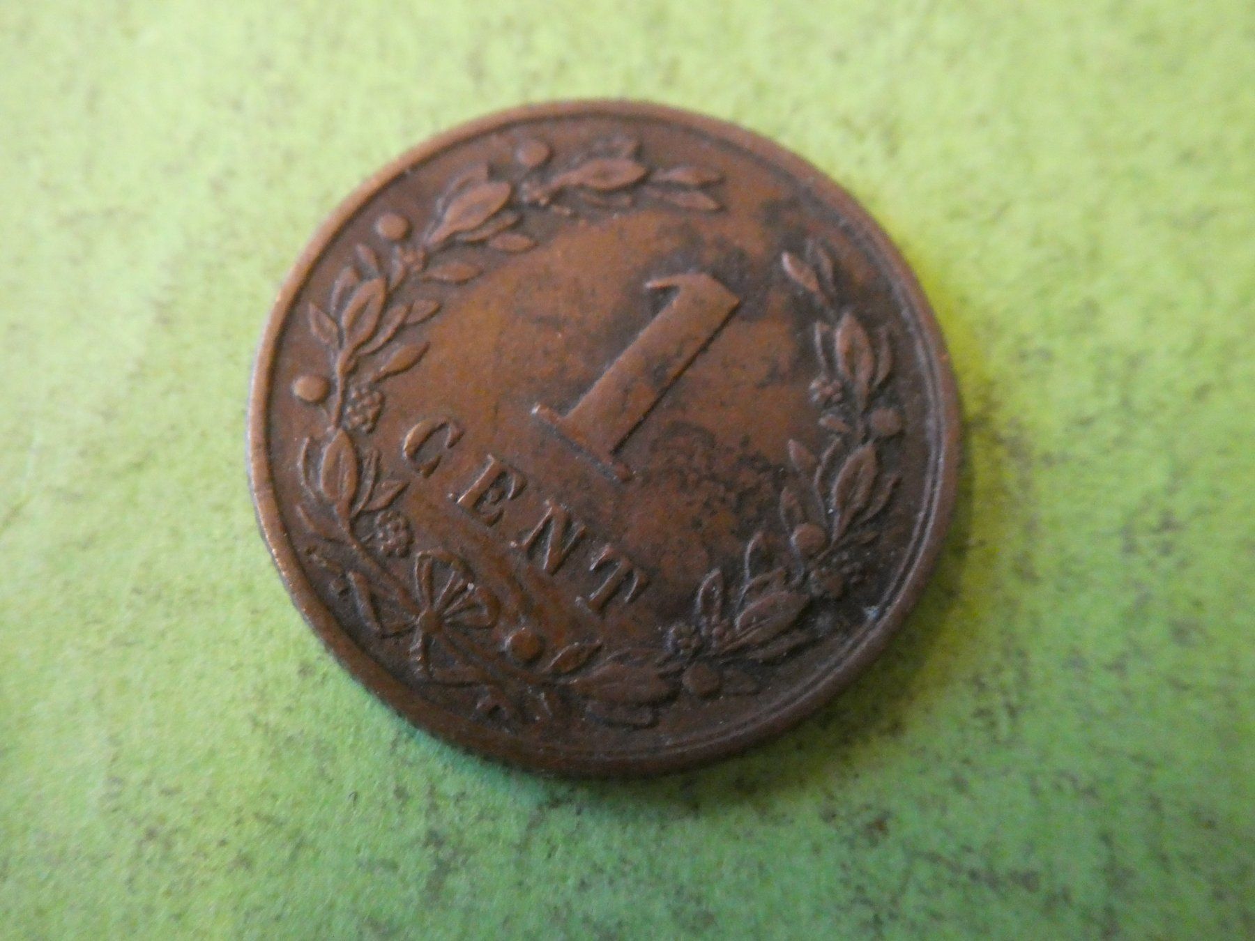 Tutti le monete: Niederlande 1878, 1 Cent – Usato da Hinterforst venduto da Rohusri 1
