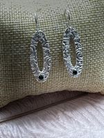 Handmade Ohrringe 99% Silber