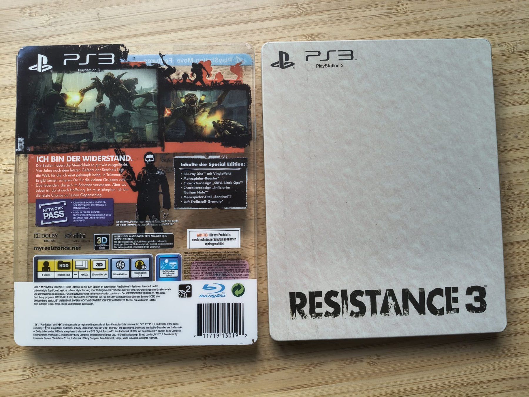 Giochi: Resistance 3 - Special Edition (PS 3) – Usato da Riedholz venduto da ste_96cd 1