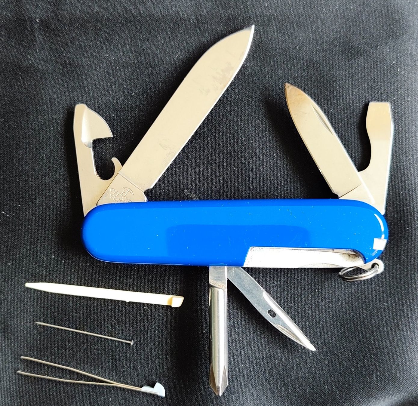 Victorinox Coltelli tascabile: Victorinox Messer Blau, Gebraucht – Usato da Thun venduto da Dl3604 3