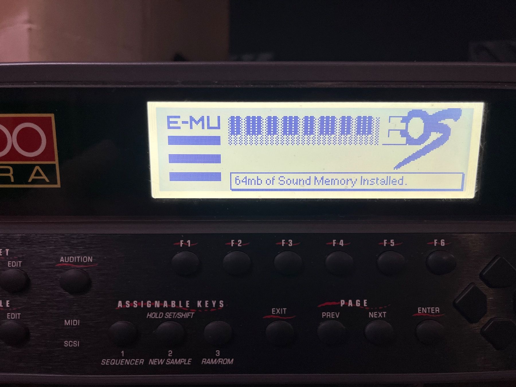 E-Mu Strumenti musicali: E-MU E6400 Ultra Sampler-64MB RAM inkl. Sound Library – Usato da Zürich venduto da eenerscho 3