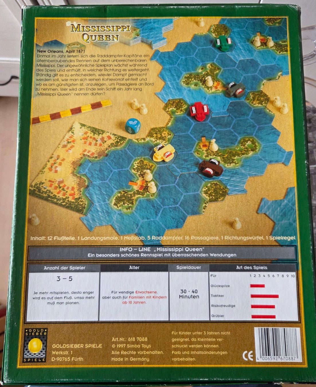 Jeux: Missisippi Queen – D'occasion à Gossau SG par oreliefredy 1