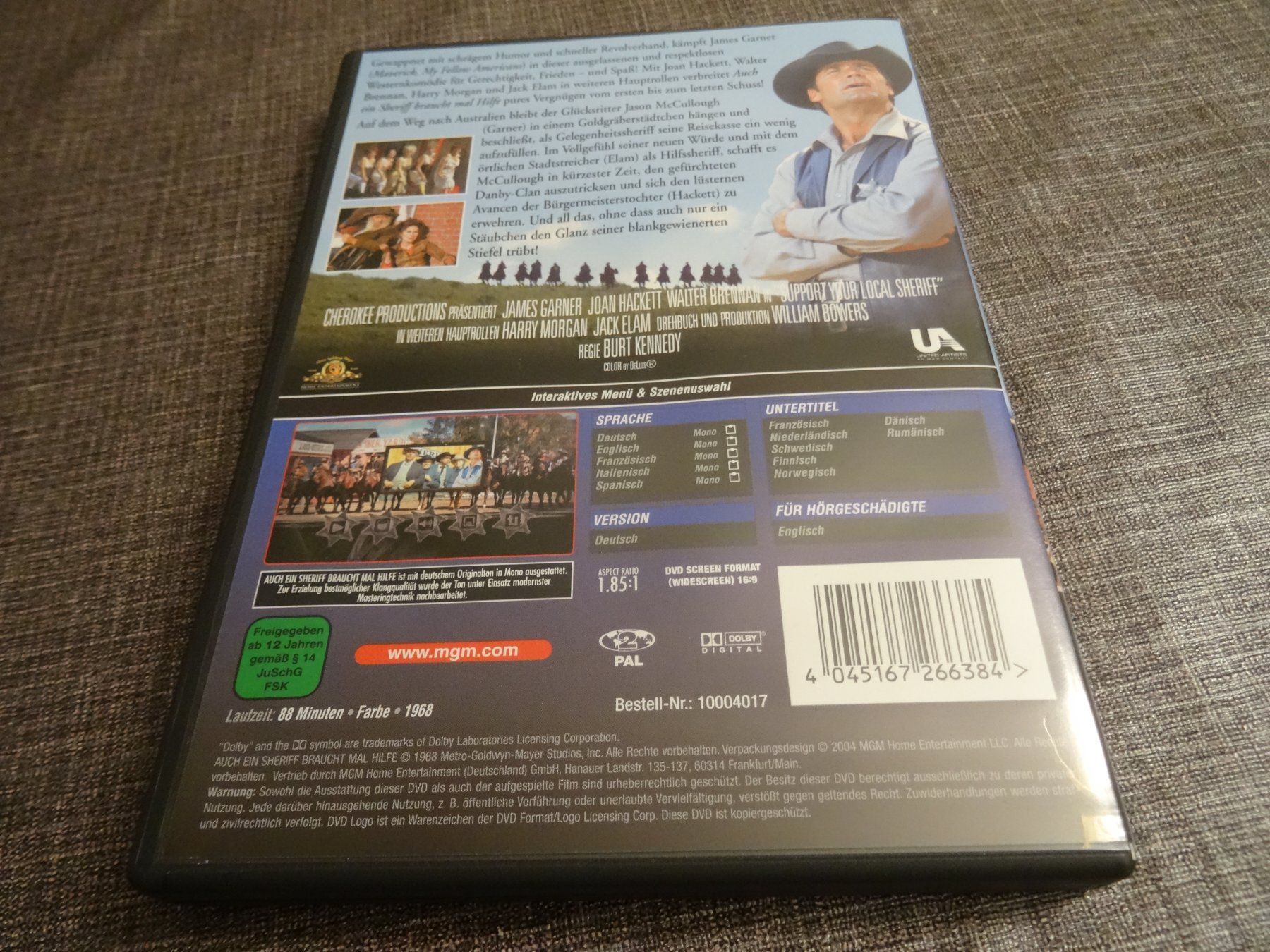 Tutti i DVDs: DVD Auch ein Sheriff braucht mal Hilfe Western – Usato da Olten venduto da Disc-Verkauf 2