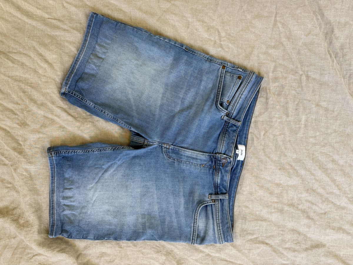 Jeans: Jules Jeans Shorts, hellblau, Grösse 48 – Usato da Schaffhausen venduto da deda13