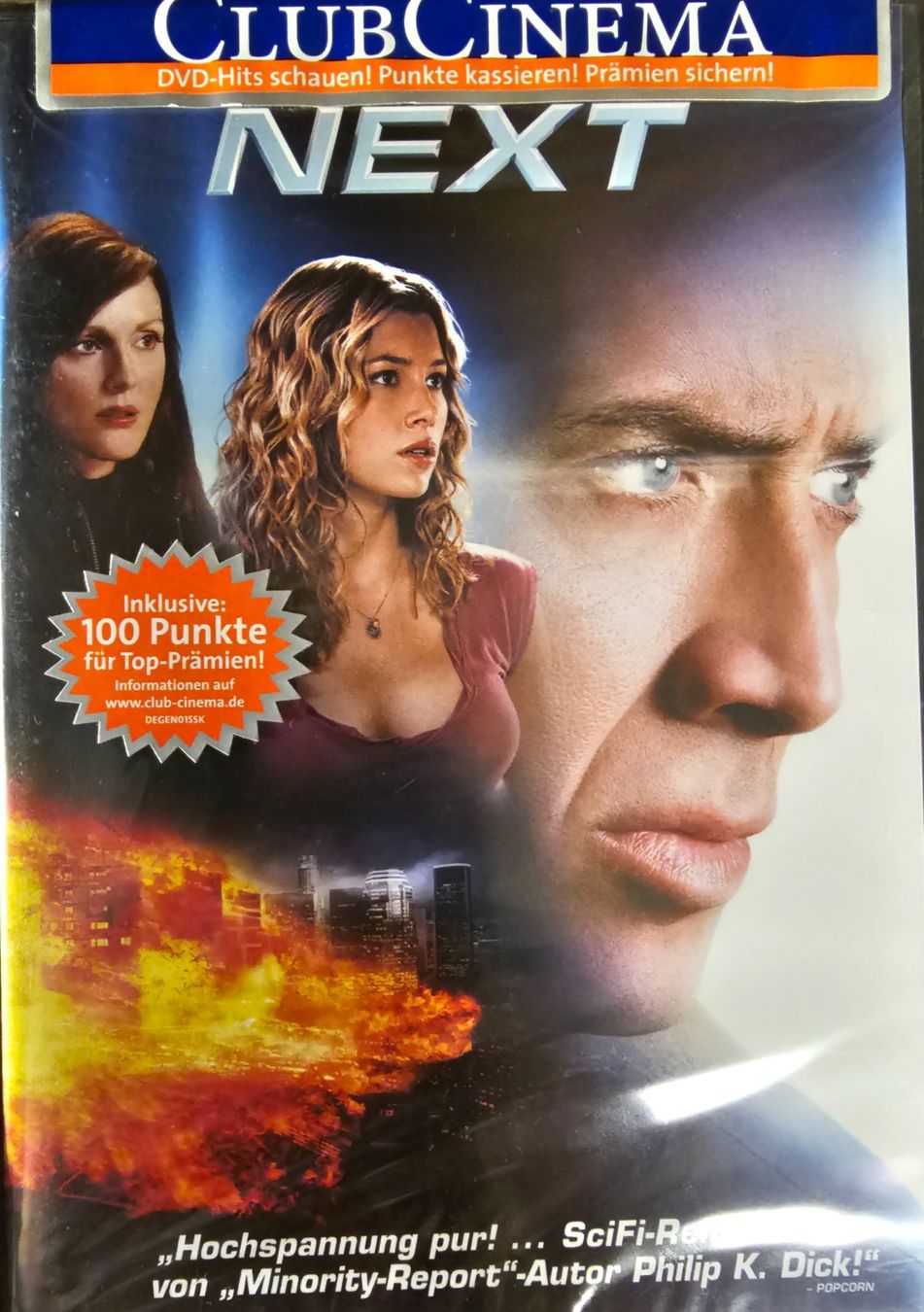 Tutti i DVDs: Next – Nuovo e nell'imballaggio originale da Wahlen b. Laufen venduto da Cg10