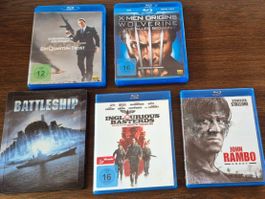 5 Blu-ray Actionfilme – Paketverkauf