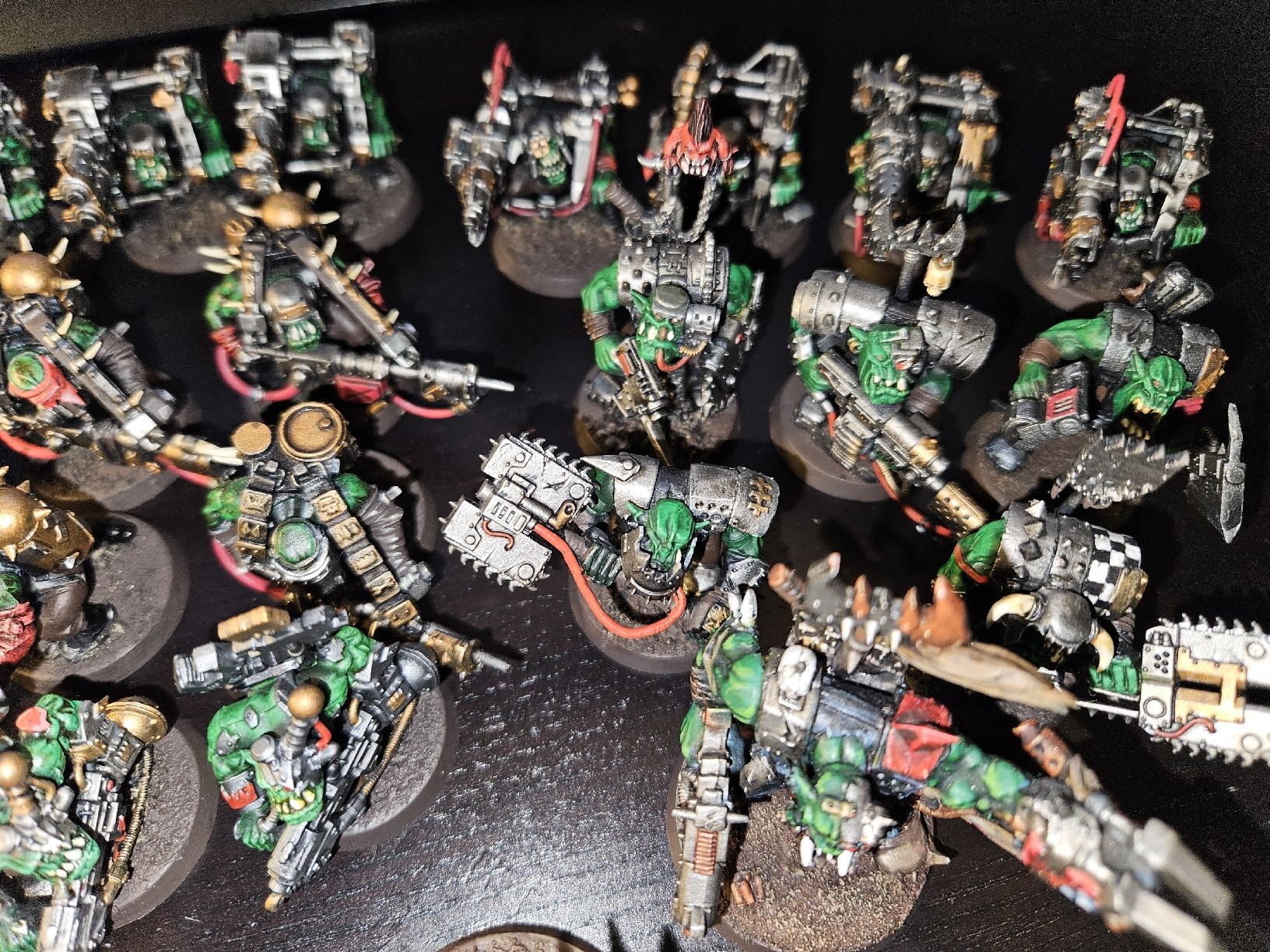 Kit di modellismo & Modellini statici: Warhammer 40K - Ork Detachment Painted – Usato da Genève venduto da lec_2k2j 6