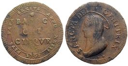 Italien, Rom, 5 Baiocchi 1797 A. XXIII