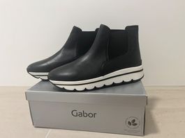 Gabor Chelsea Leder Stiefelette Gr. 40 (NEU)
