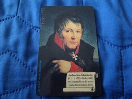 Telefonkarte Sammlung: Gerhard von Scharnhorst, 6 DM
