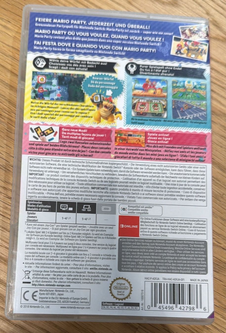 Nintendo Giochi: NINTENDO SWITCH SUPER MARIO PARTY – Usato da Zürich venduto da Frei-Occasionen 1
