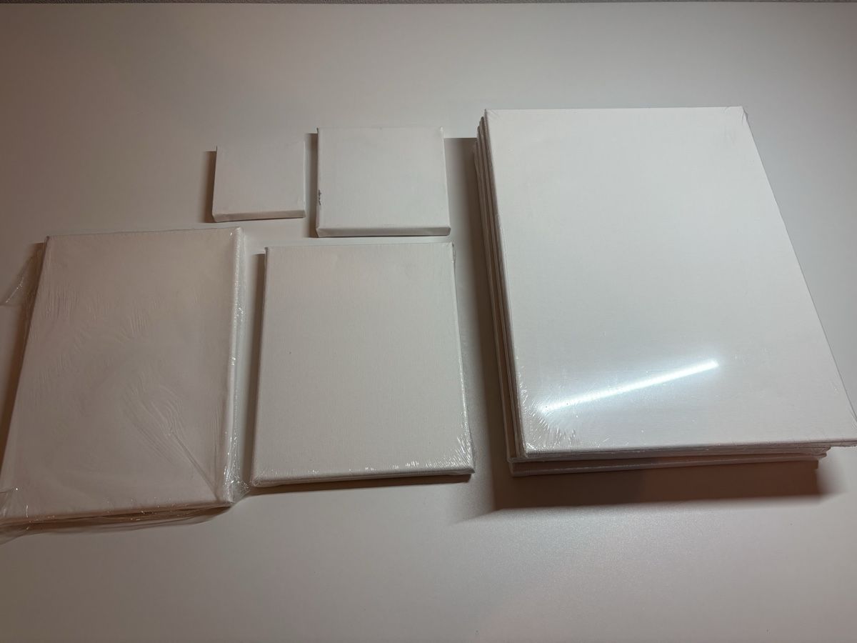 Farben: Leinwände, Pinsel & Acrylfarbe – Neu (gemäss Beschreibung) aus Lömmenschwil von pv_cr 6
