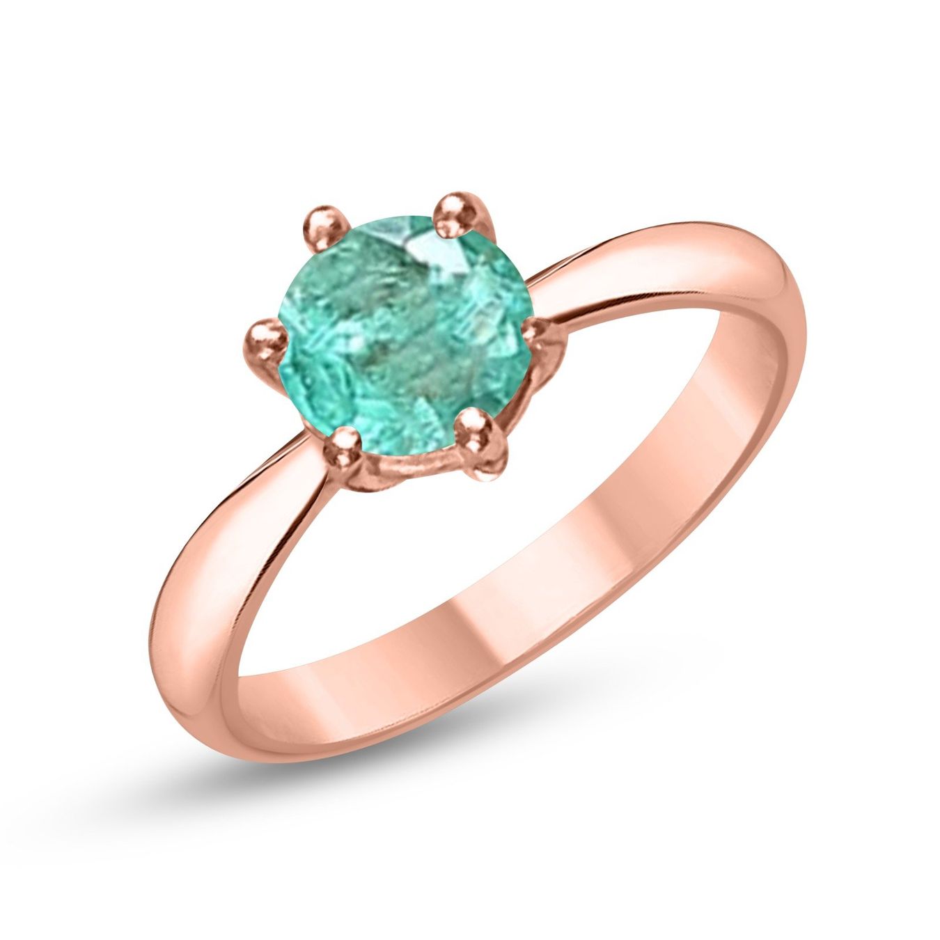 Anelli: Smaragd Solitär Ring – Nuovo e nell'imballaggio originale da Zürich venduto da GOS08 4