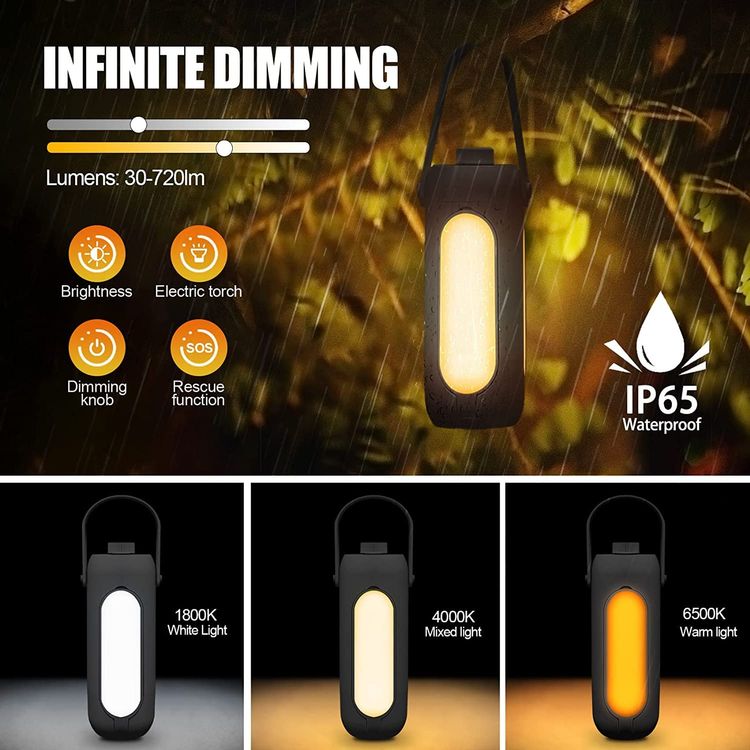 Klarus CL2 Multifunktionale Campinglampe 10000 MAh 750 Lumen IPX5