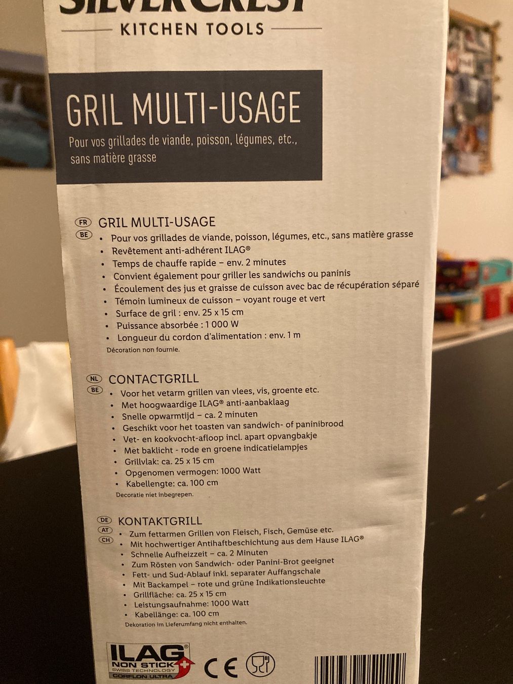 SilverCrest Küchengeräte: Silvercrest Grill – Neu (gemäss Beschreibung) aus Münsingen von Zauggi 1