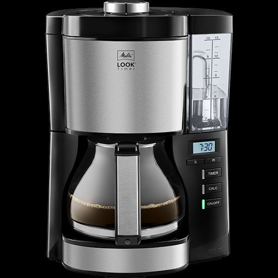 Melitta Macchine per caffè & Macchine per espresso: Melitta LOOK® Timer - Filterkaffeemaschine Schwarz – Nuovo e nell'imballaggio originale da Reiden venduto da Shop-Sale