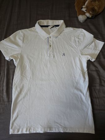Polo Selected Homme blanc taille M été