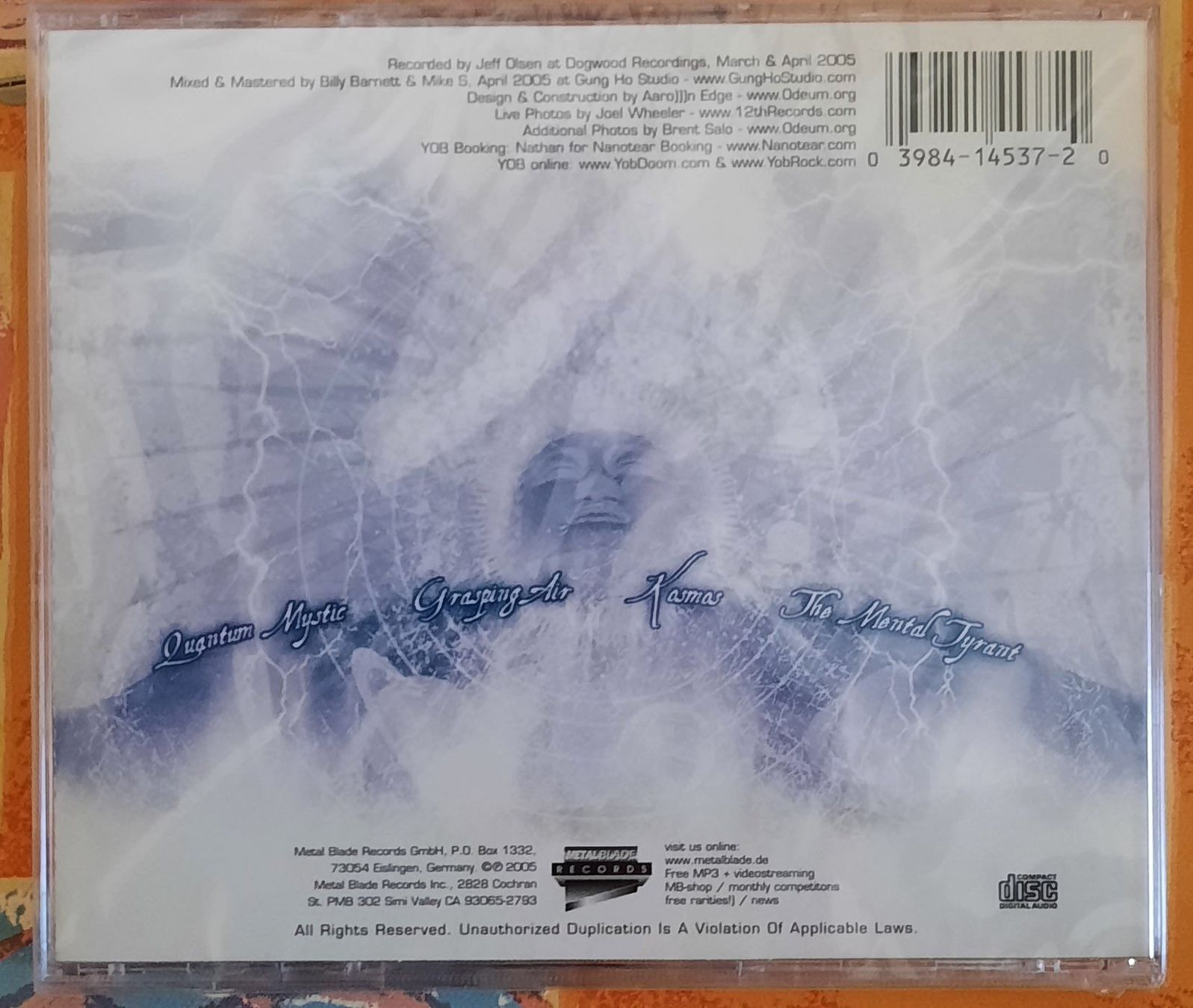 CD: YOB - THE UNREAL NEVER LIVED – Nuovo e nell'imballaggio originale da Lausanne venduto da MHJ 1