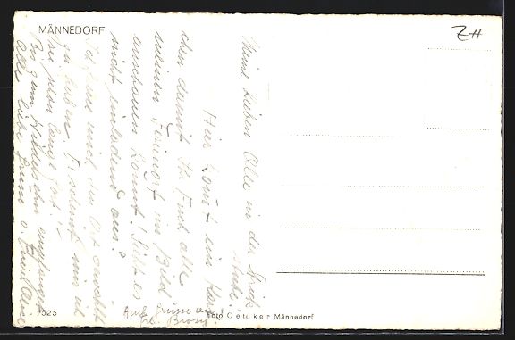 Cartes postales: AK Männedorf, Panorama vom Wasser aus – D'occasion à Berlin par bartko-reher 1