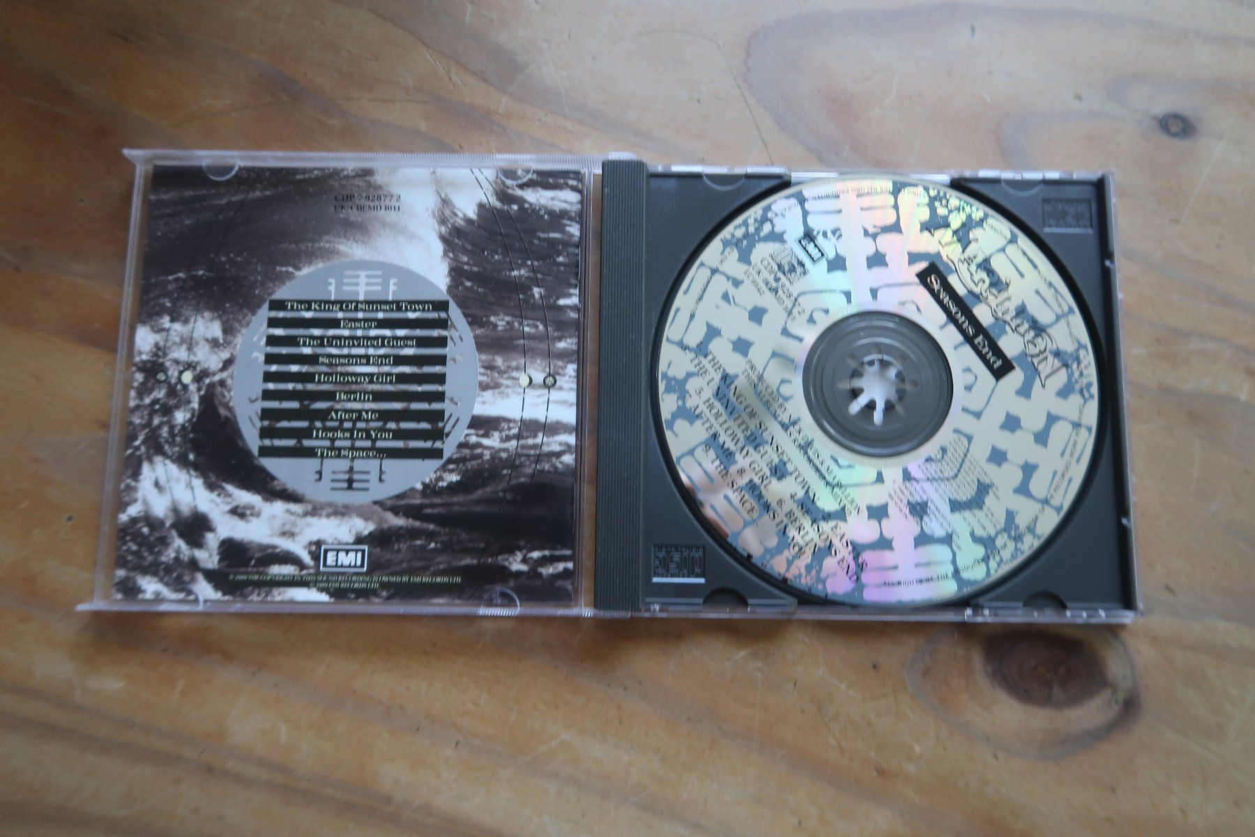 CD: MARILLION - SEASONS END - CD – Usato da Basel venduto da Patiscat 3
