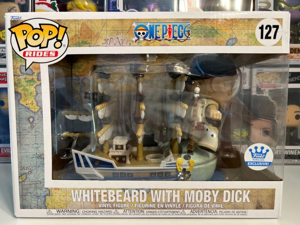 Collection Manga One Piece Funko Pop One Piece - Whitebeard Avec Moby Dick # 127 - Figurine Collection Pops Coming Soon