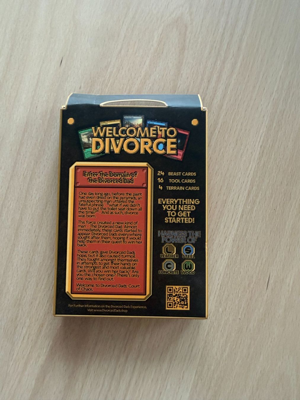 Carte collezionabili: Divorced Dads - Alpha starter deck, out of print – Nuovo e nell'imballaggio originale da Spreitenbach venduto da Nagi.Sol 1
