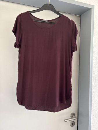 Bluse von Vero Moda, Grösse M, aubergine