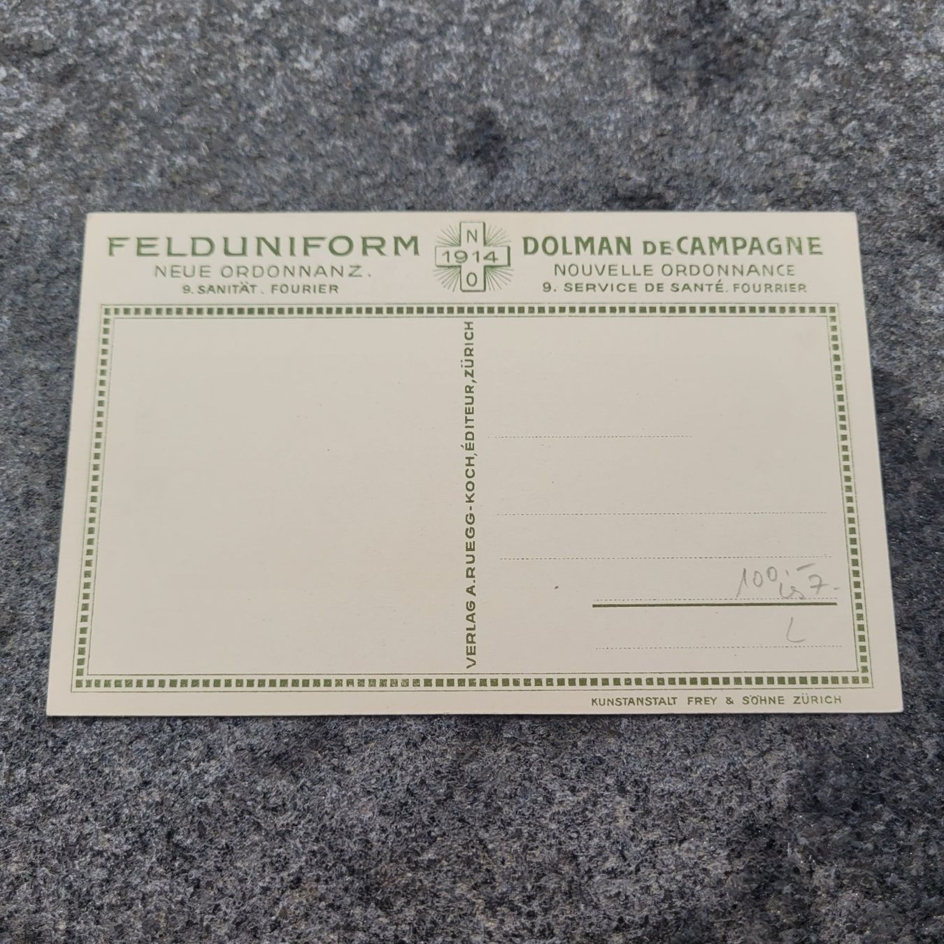 Cartoline postali: PostKarte AK Militär – Usato da Biel/Bienne venduto da Destockweb 1