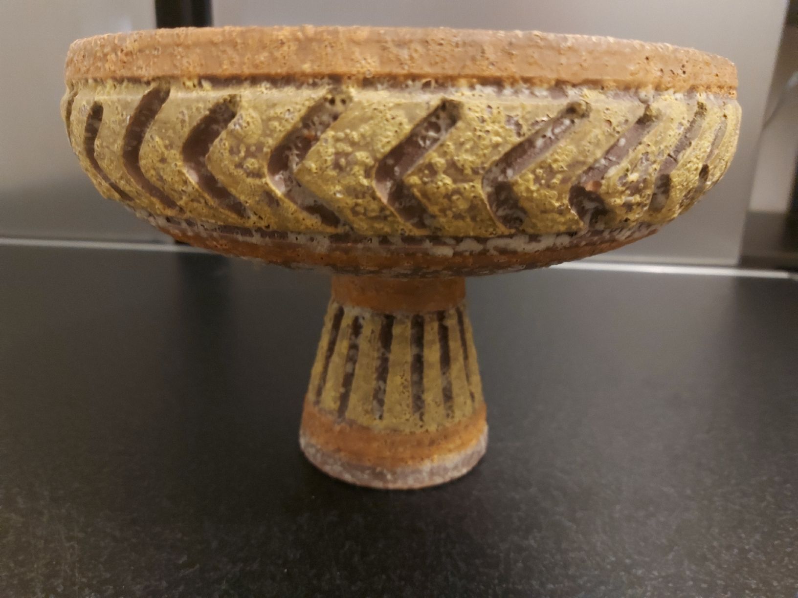 Bitossi Ciotole: Bitossi Fussschale, gemarkt Italy – Usato da Ostermundigen venduto da son_vd9k 1