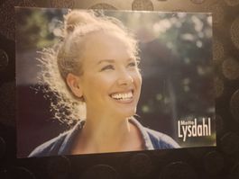 Mette Lysdahl - handsignierte Autogrammkarte