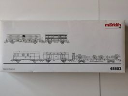 Wagenset "Übergabezug" 5 tlg. der DB von Märklin H0, WS