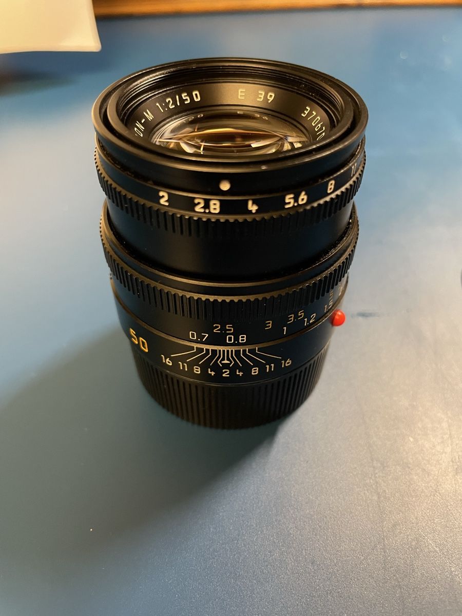 Leica Obiettivi: Objectif Leica Summicron-M 1:2/50 mm – Nuovo (secondo la descrizione) da Lausanne venduto da Mickk