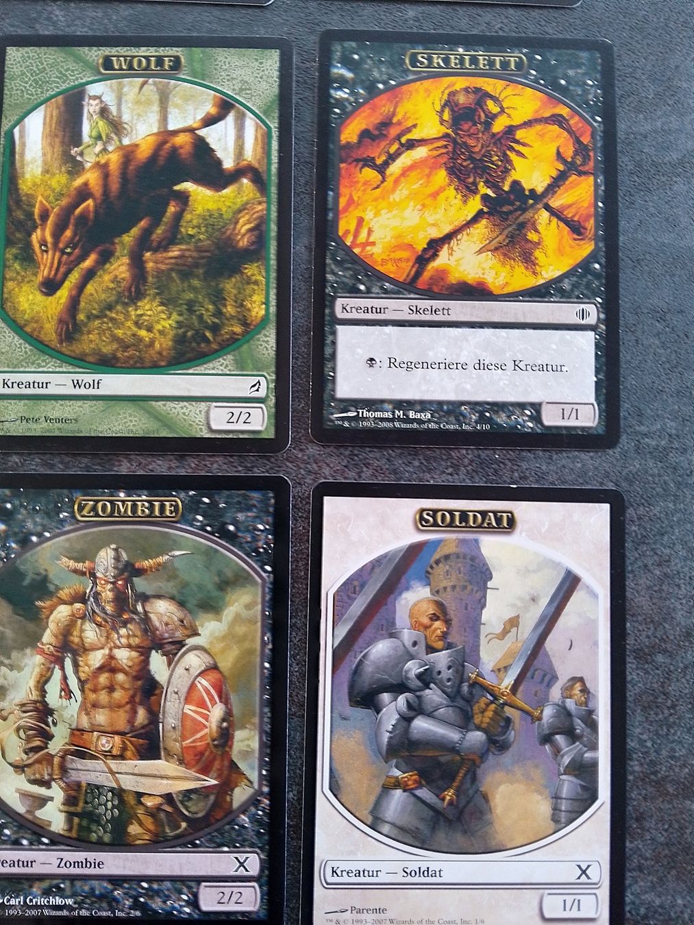 Magic The Gathering Carte collezionabili: Magic the Gathering Token Lorwyn usw. 9 Stück – Usato da Wohlen AG venduto da salamanderspielwaren 3