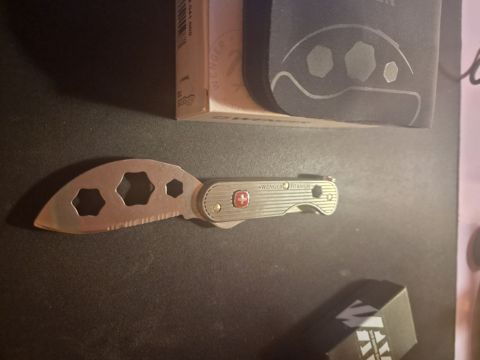 Wenger Coltelli tascabile: Wenger Titanium 1 – Nuovo (secondo la descrizione) da Schaffhausen venduto da oulimouly 3