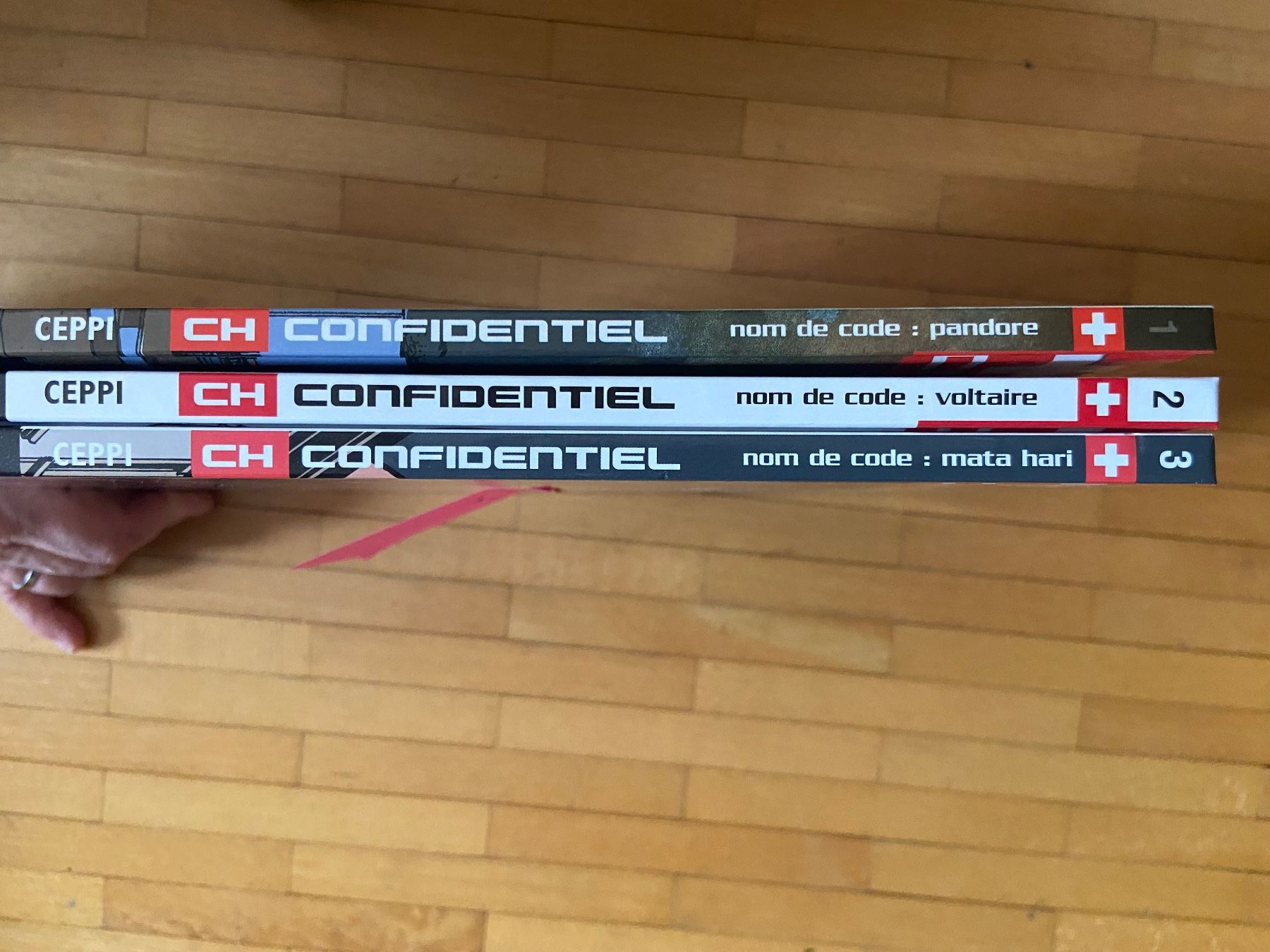 Fumetti: Ceppi 3 tomes Confidentiel – Nuovo (secondo la descrizione) da Versoix venduto da win_d6nr 1