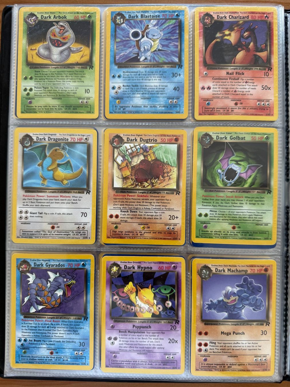 Pokémon Carte collezionabili: Complete Pokémon Team Rocket 2000 Collection – Usato da Lausanne venduto da laminas 2