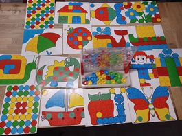 Steckspiel Quercetti Mosaik Fantacolor
