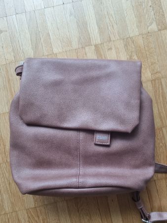 Rucksack Zwei Kunstleder altrosa sehr guter Zustand