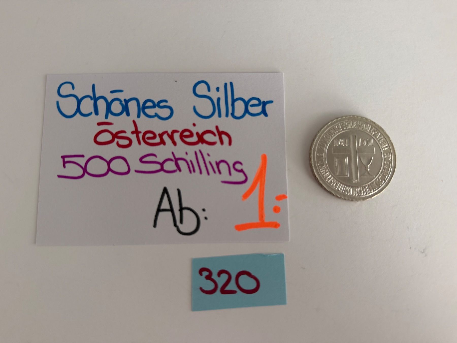Tutti le monete: Schönes Silber /500 Schilling – Usato da Engi venduto da kasi09 1