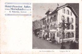 Morschach SZ // ca. 1930 Hotel Pension Adler