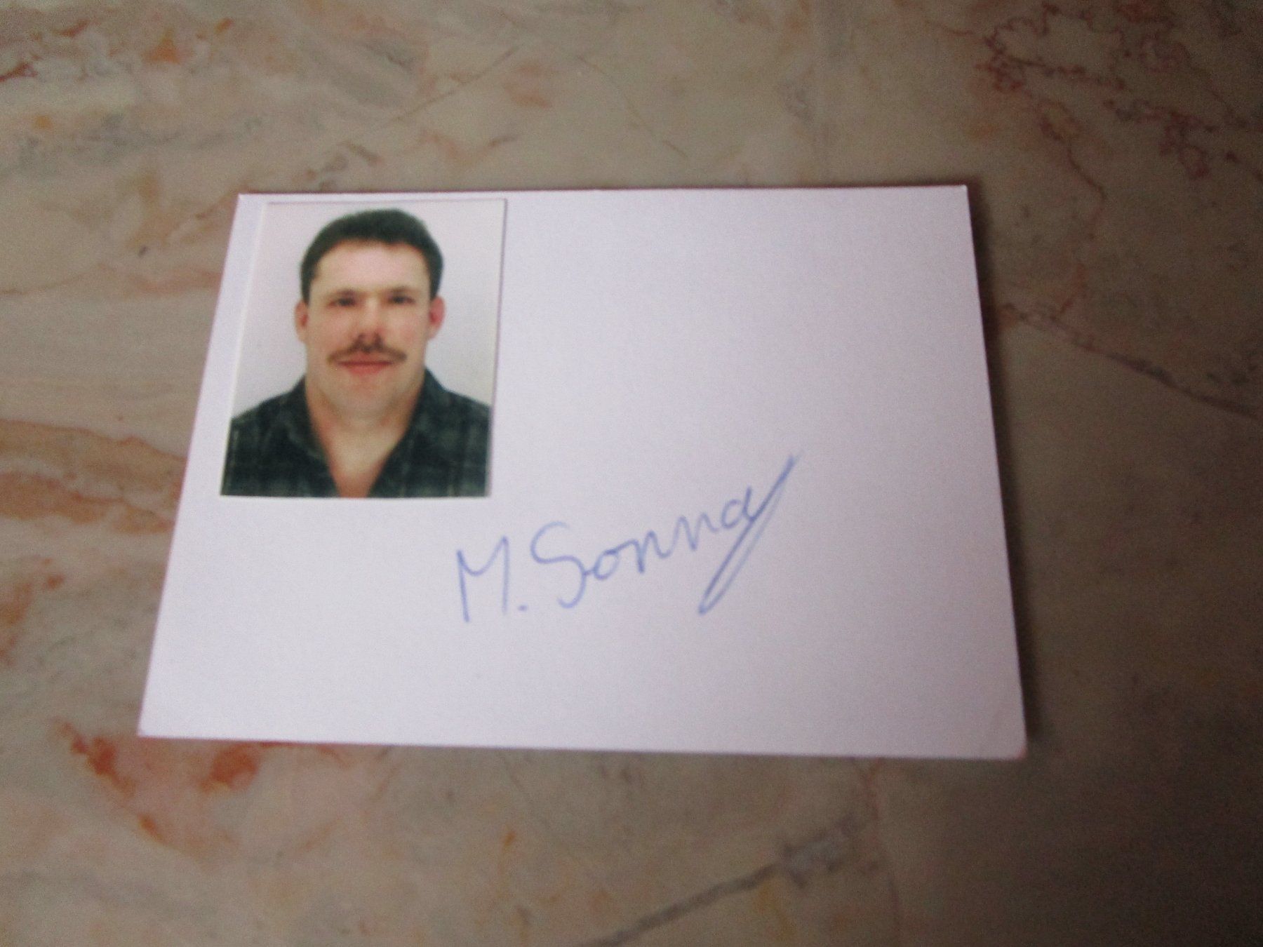 Autografi: ANTIKES SCHWINGER AUTOGRAMM MARTIAL SONNAY – Usato da GUTENSWIL venduto da Alpina6