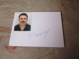 ANTIKES SCHWINGER AUTOGRAMM MARTIAL SONNAY