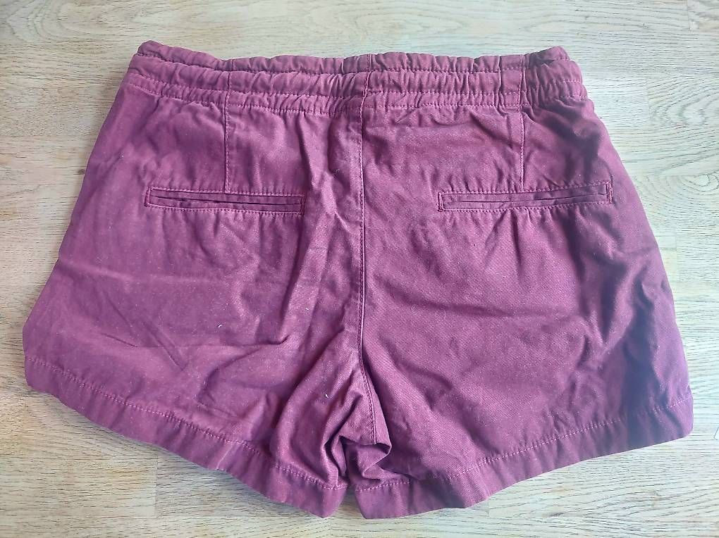 Hosen: Bordeauxrote Jeans shorts Grösse 164 – Gebraucht aus Dietwil von tigerloch 1