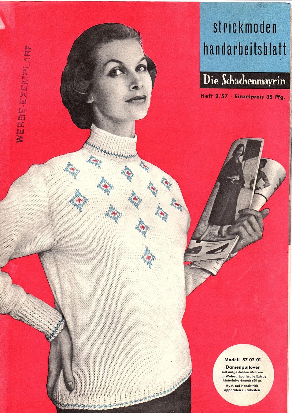 Riviste & Magazine: Heft Strickmoden 1957 Schtrickanleitung – Usato da Mörschwil venduto da lindaswunderkiste