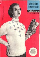 Heft Strickmoden 1957 Schtrickanleitung