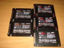 1 stück 250/256gb ssd. Samsung. Getestet.