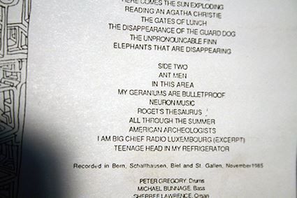Vinyles: THE DEEP FREEZE MICE: Live in CH, 1985 – D'occasion à Bern par vinyl-heaven 5